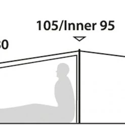 Robens Pioneer 3EX Tent, Rood -Campz-winkel robens pioneer 3ex tent red 9