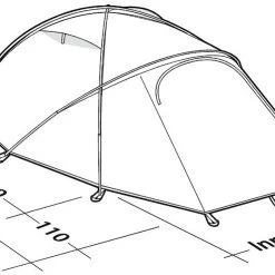 Robens Shikra Pro 3 Tent, Olijf -Campz-winkel robens shikra pro 3 tent 8