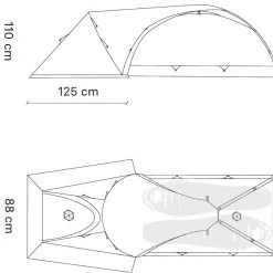 Samaya Assaut2 Dyneema Vestibule, Grijs -Campz-winkel samaya assaut2 ultra vestibule grey 3