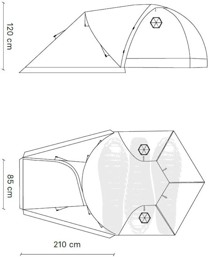 Samaya Vestibule2.5 Dyneema, Grijs 4 Samaya Vestibule2.5 Dyneema, Grijs - Afbeelding 2