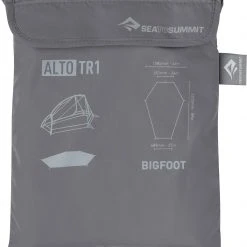 Sea To Summit Alto TR1 BigFoot Footprint, Grijs -Campz-winkel sea to summit alto tr1 bigfoot footprint charcoal 6