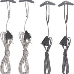 Sea To Summit Ground Control Guy Cords 4 Pack, Grijs
