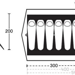 Spatz Group-Spatz 6 Tent, Bruin/wit -Campz-winkel spatz group spatz 6 tent hazel brown 9