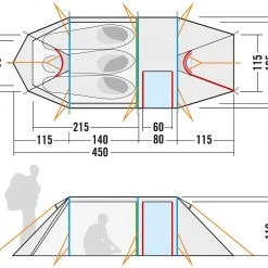 Tatonka Polar 3 Tent, Groen -Campz-winkel tatonka polar 3 zelt green 10