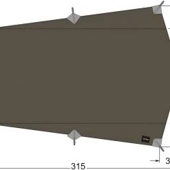 Tatonka Tarp Wing 2 LT, Grijs