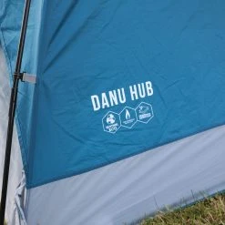 Vango Danu Hub Tent, Blauw/grijs -Campz-winkel vango danu hub tent moroccan blue 3