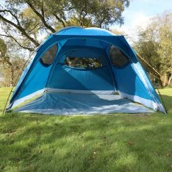Vango Danu Hub Tent, Blauw/grijs -Campz-winkel vango danu hub tent moroccan blue 8