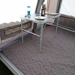 Vango Tahiti/Anantara II Air Ge&iuml;soleerd Fitted Tapijt, Grijs -Campz-winkel vango tahiti anantara ii air insulated fitted carpet willow 5